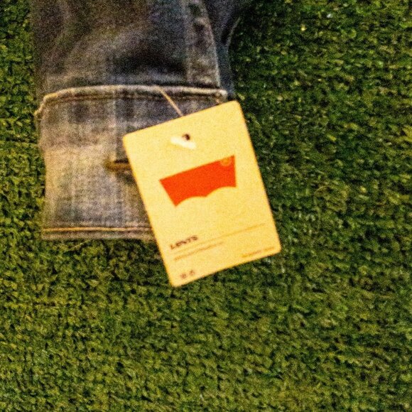 LEVIS TRUCKER JACKET WOMENS BUTTON UP LIGHT BLUE DENIM WASHED RETRO SIZE MED - Picture 3 of 7